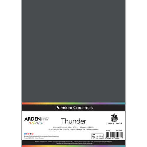 Premium Cardstock - Thunder