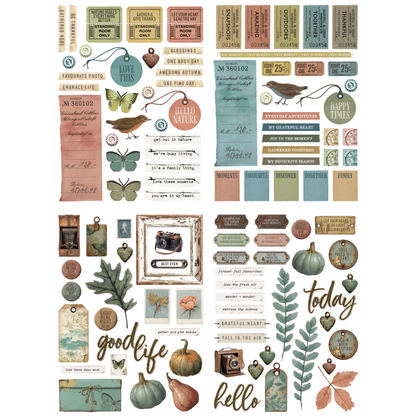 Amber Ledgers Essentials Laser Cuts