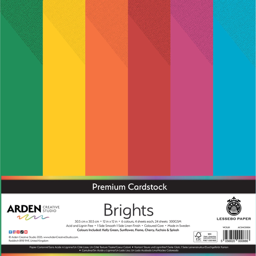 Premium Cardstock - Brights