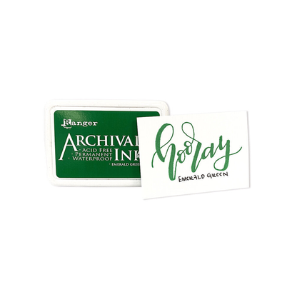 Ranger Archival Ink Pad Emerald Green