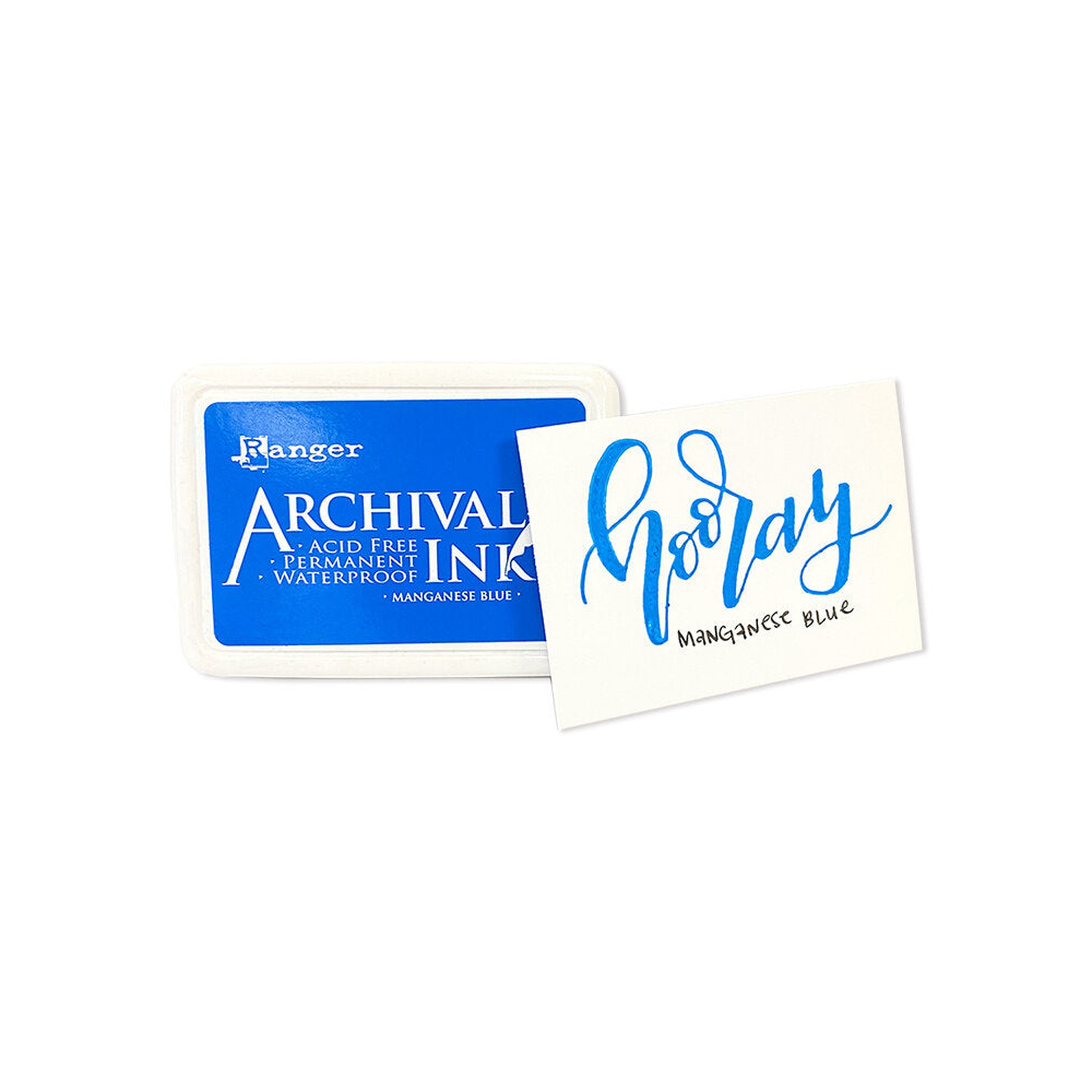 Ranger Archival Ink Pad Manganese Blue