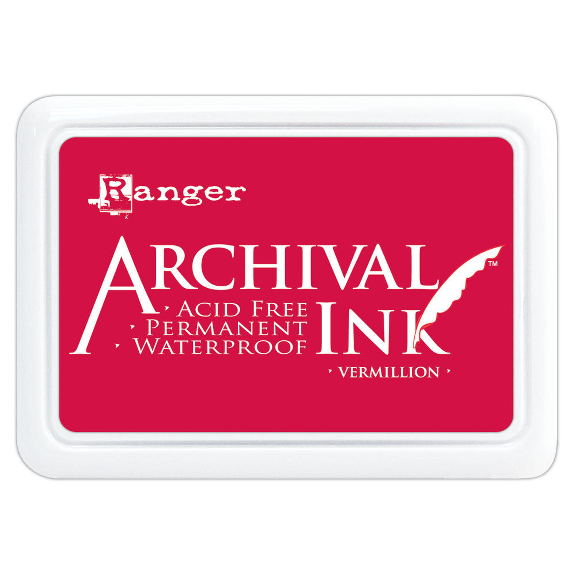 Ranger Archival Ink Pad Vermillion