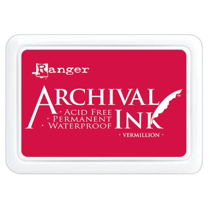 Ranger Archival Ink Pad Vermillion