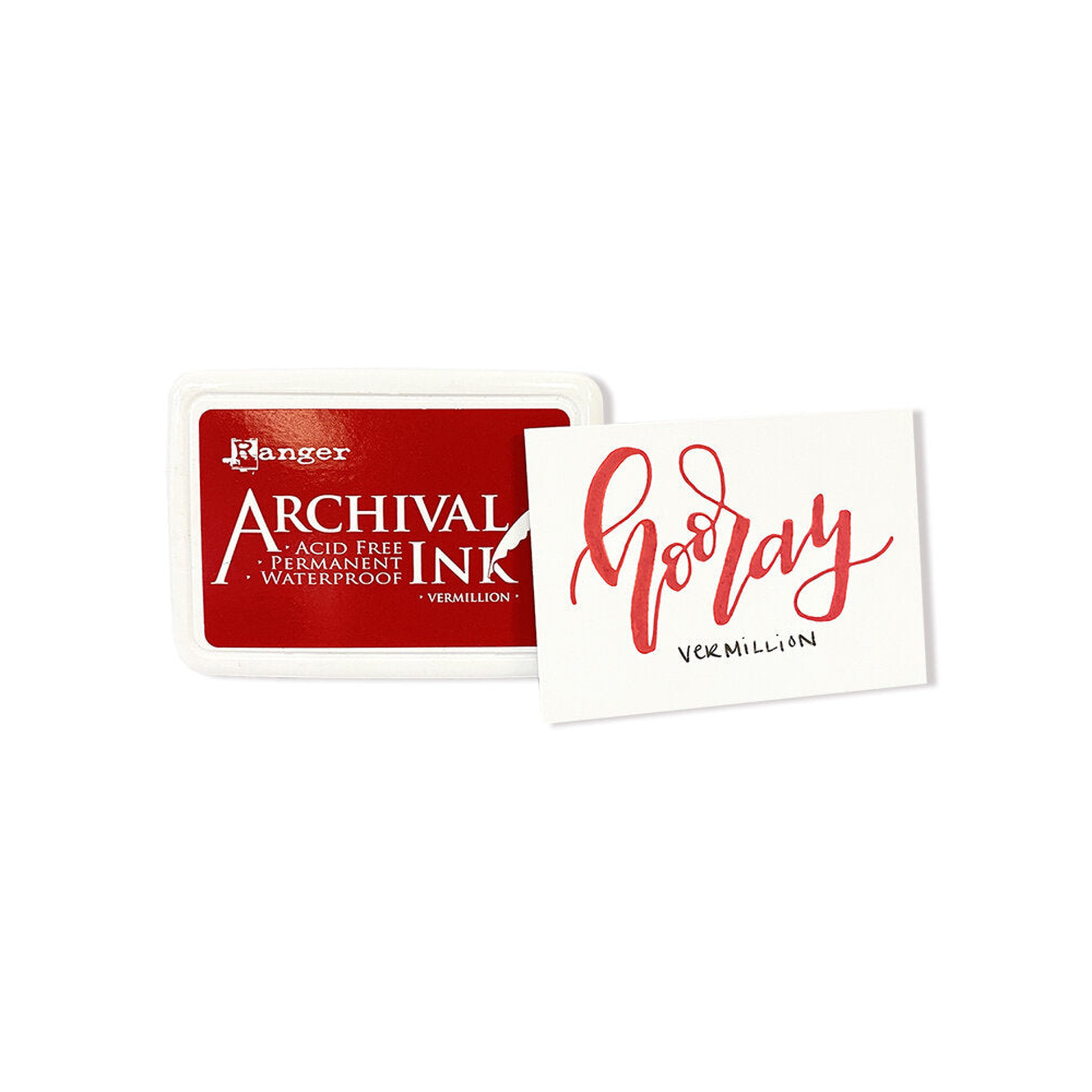 Ranger Archival Ink Pad Vermillion