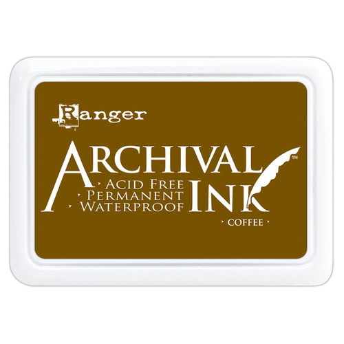 Ranger Archival Ink Pad Coffee