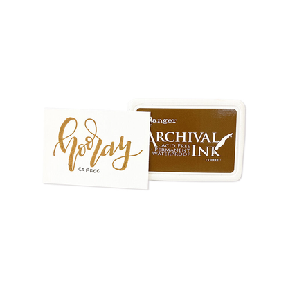 Ranger Archival Ink Pad Coffee