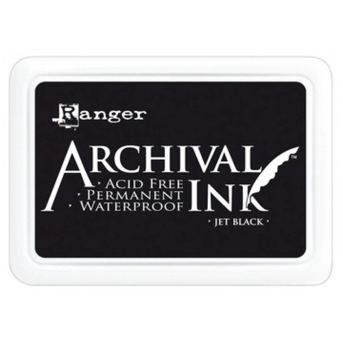 Ranger Archival Ink Pad Jet Black