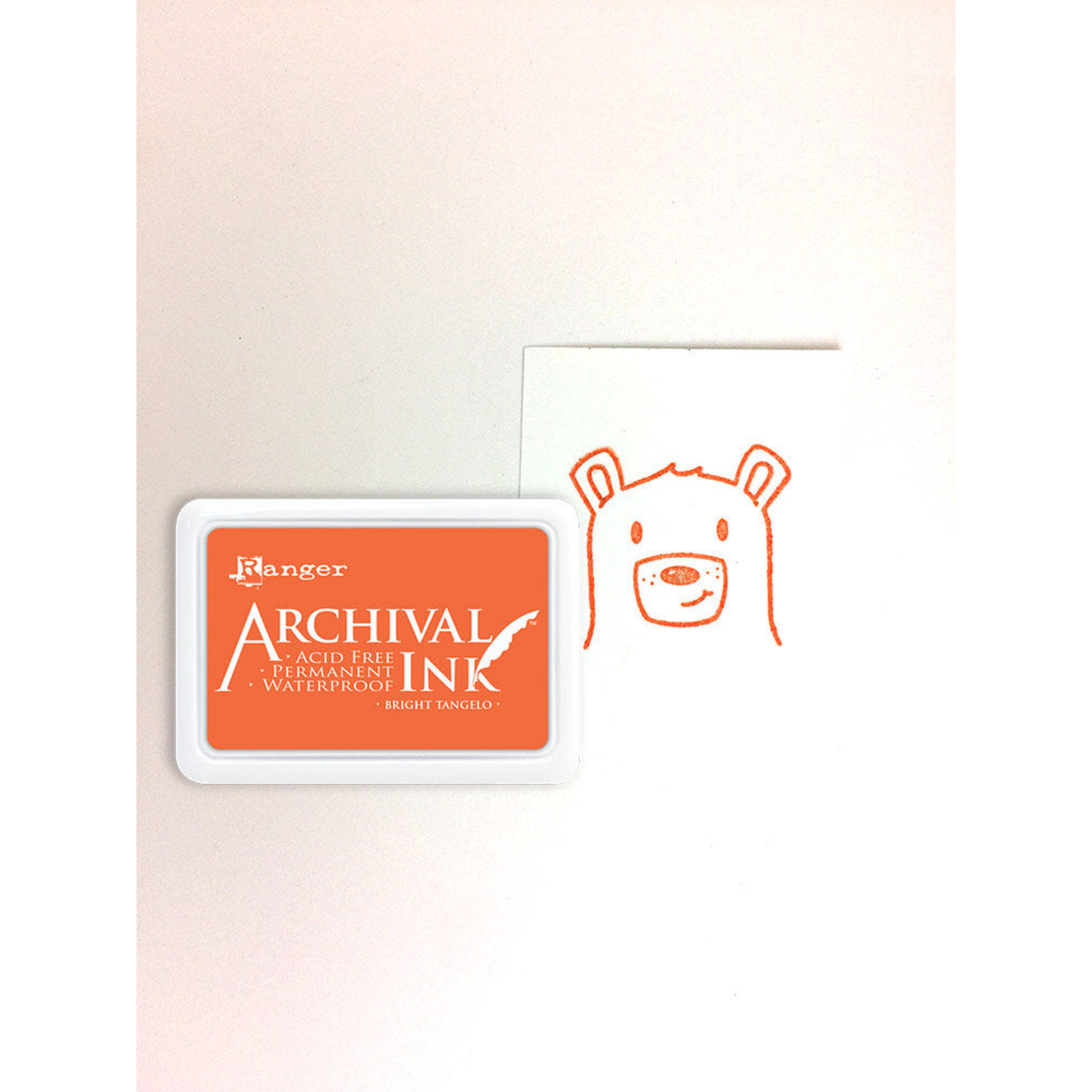 Ranger Archival Ink Pad Bright Tangelo