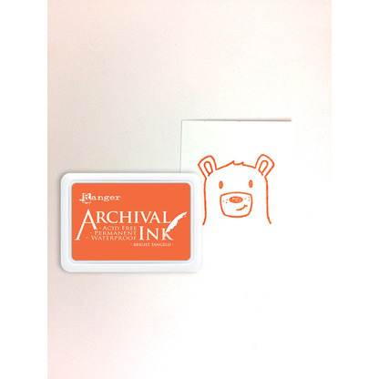 Ranger Archival Ink Pad Bright Tangelo