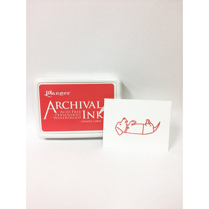 Ranger Archival Ink Pad Coastal Coral