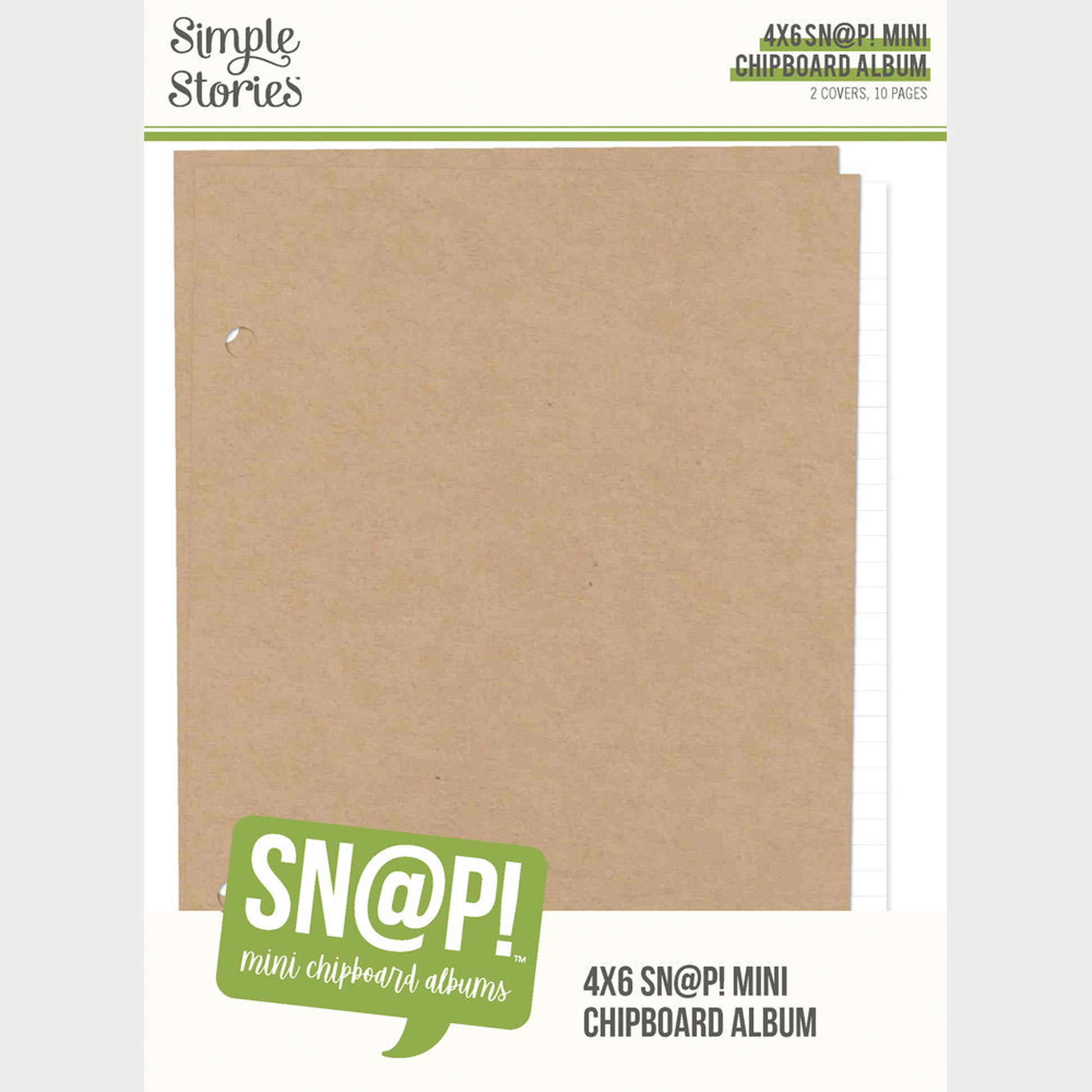 SN@P! Mini 4x6 Inch Chipboard Album