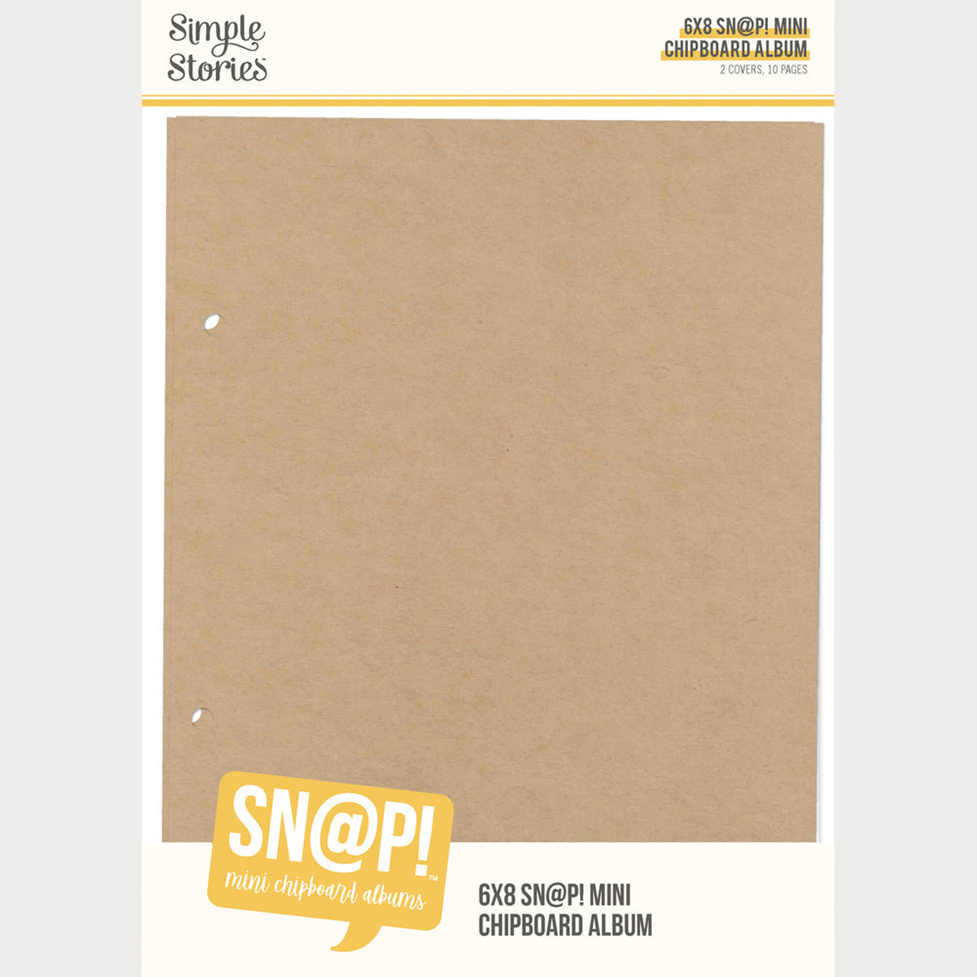 SN@P! Mini 6x8 Inch Chipboard Album