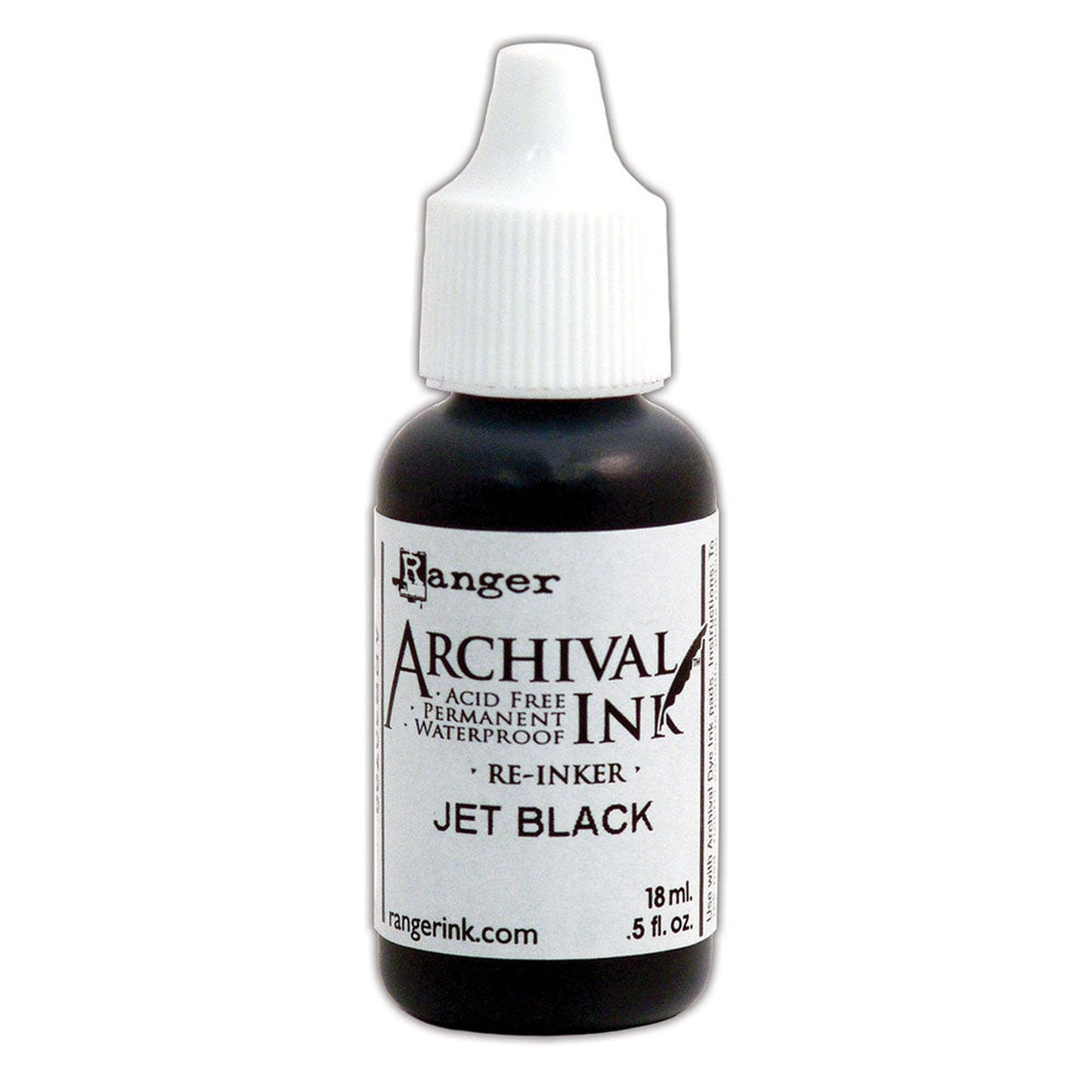 Ranger Archival Ink Re-Inkers Jet Black