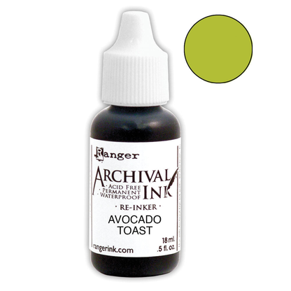 Ranger Archival Ink Re-Inkers Avocado Toast