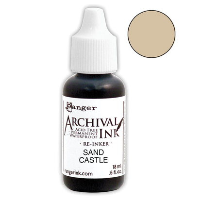 Ranger Archival Ink Re-Inkers Sand Castle