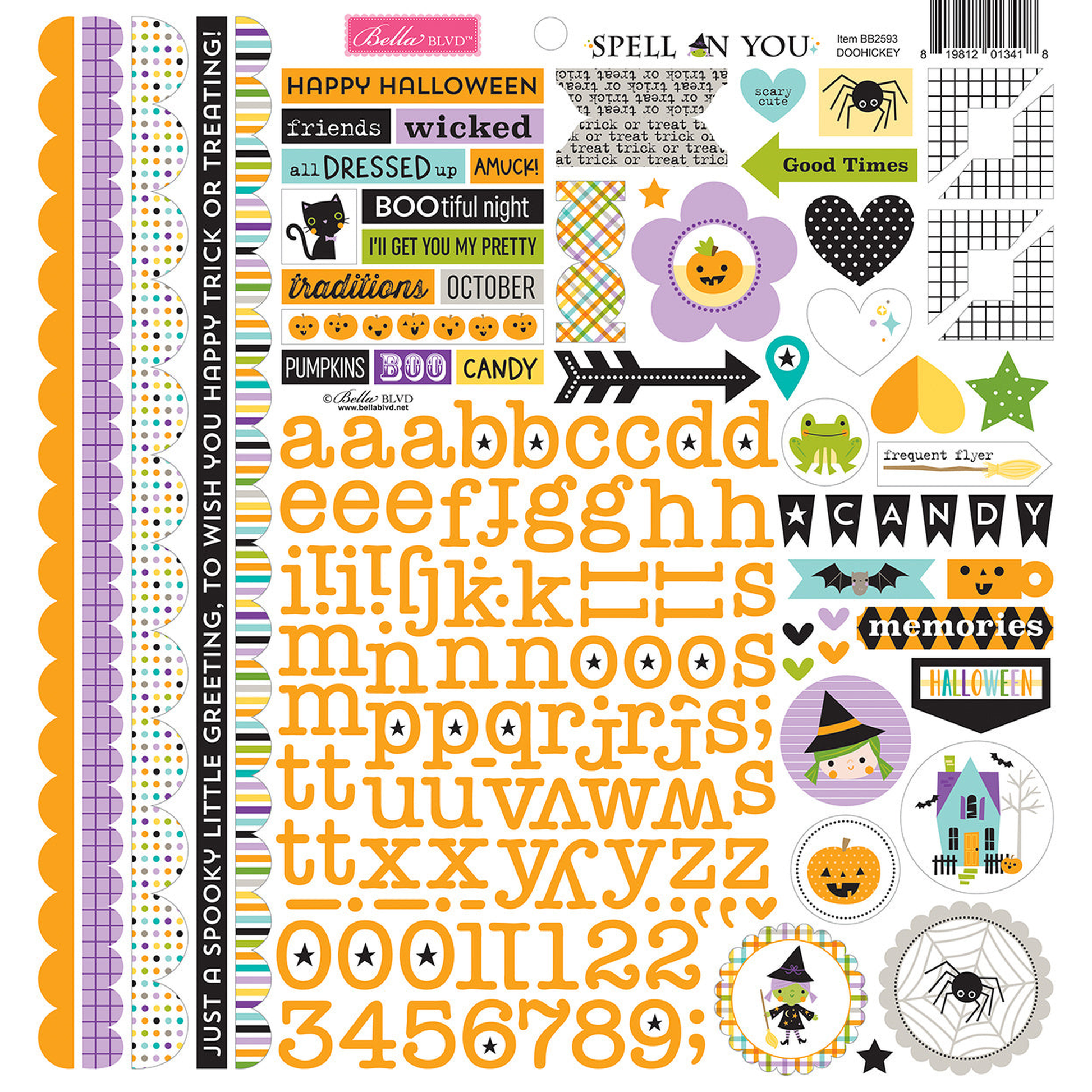 Spell On You Doohickey Cardstock