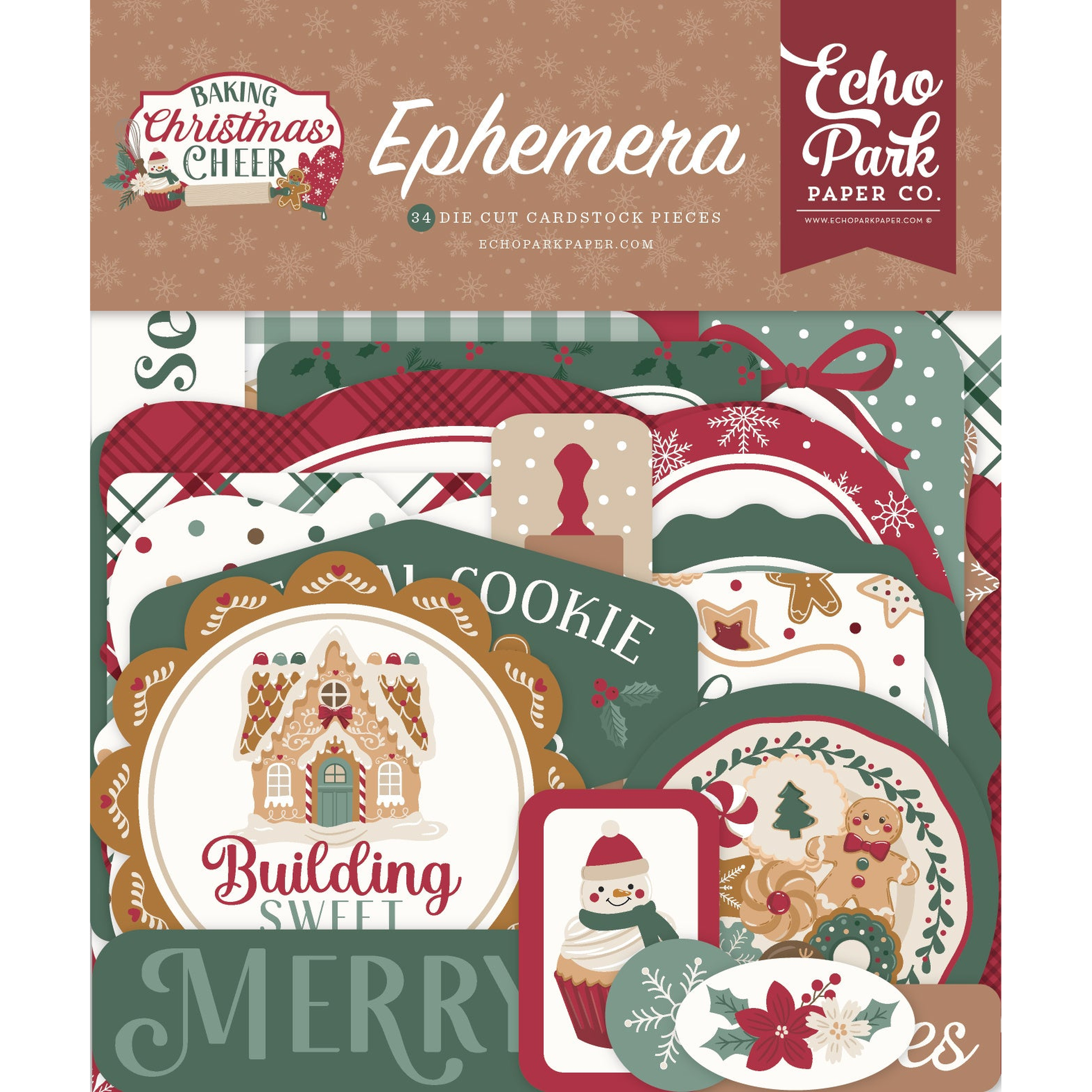Baking Christmas Cheer Ephemera