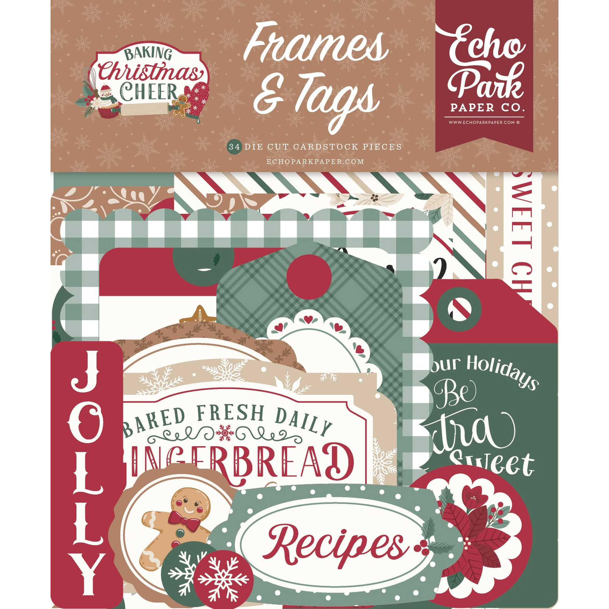 Baking Christmas Cheer Frames & Tags