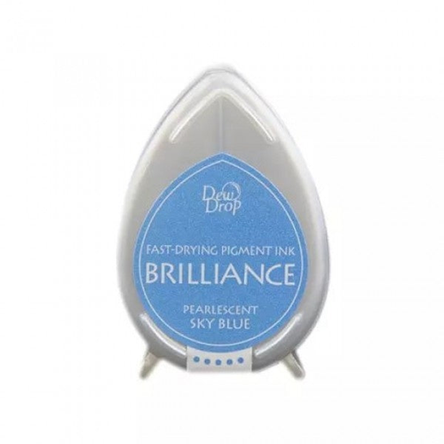 Brilliance Dew Drops Pearlescent Sky Blue
