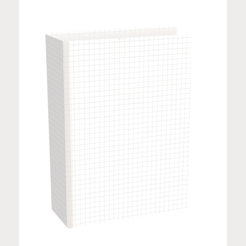 SN@P! Simple Grid 4x6 Inch Chipboard Binder