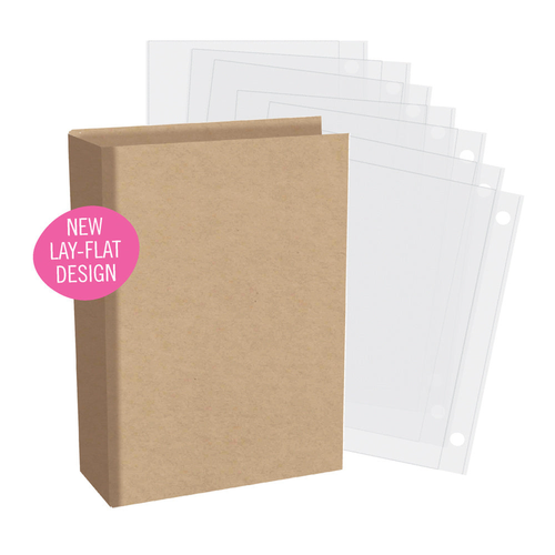 SN@P! Simple Kraft 4x6 Inch Chipboard Binder