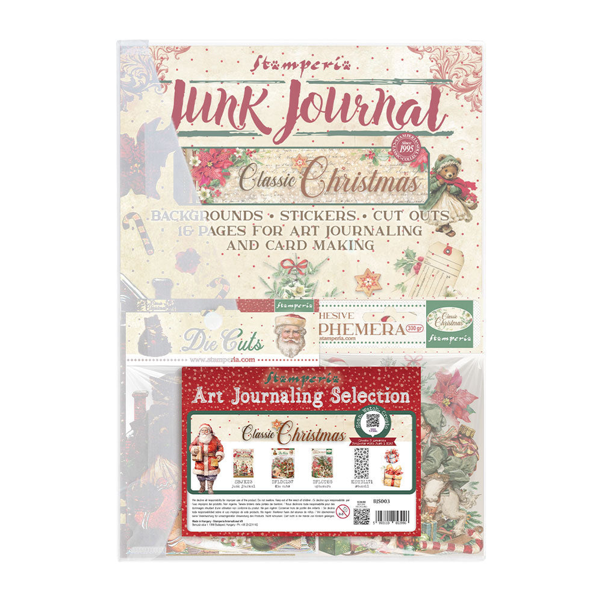 Classic Christmas Art Journaling Selection