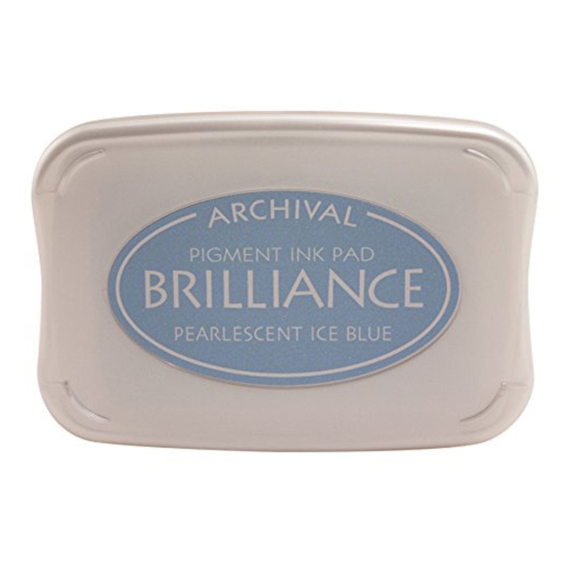 Brilliance Ink Pad Pearlescent Ice Blue