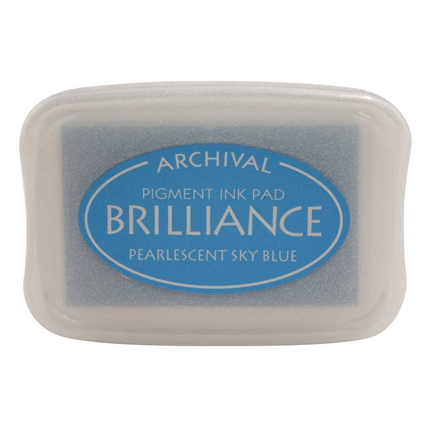 Brilliance Ink Pad Pearlescent Sky Blue