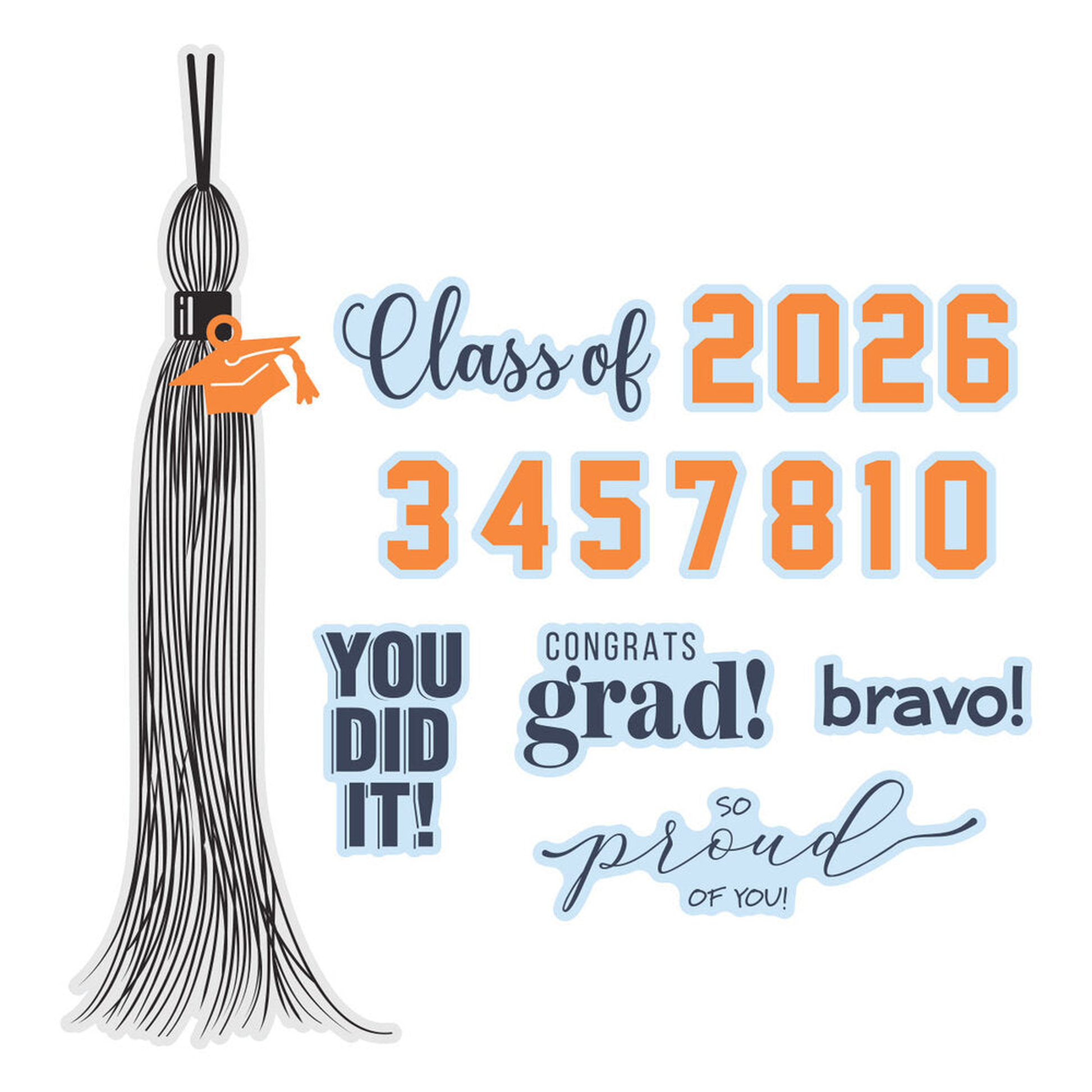 Classic Mouse Graduation - Sentiments