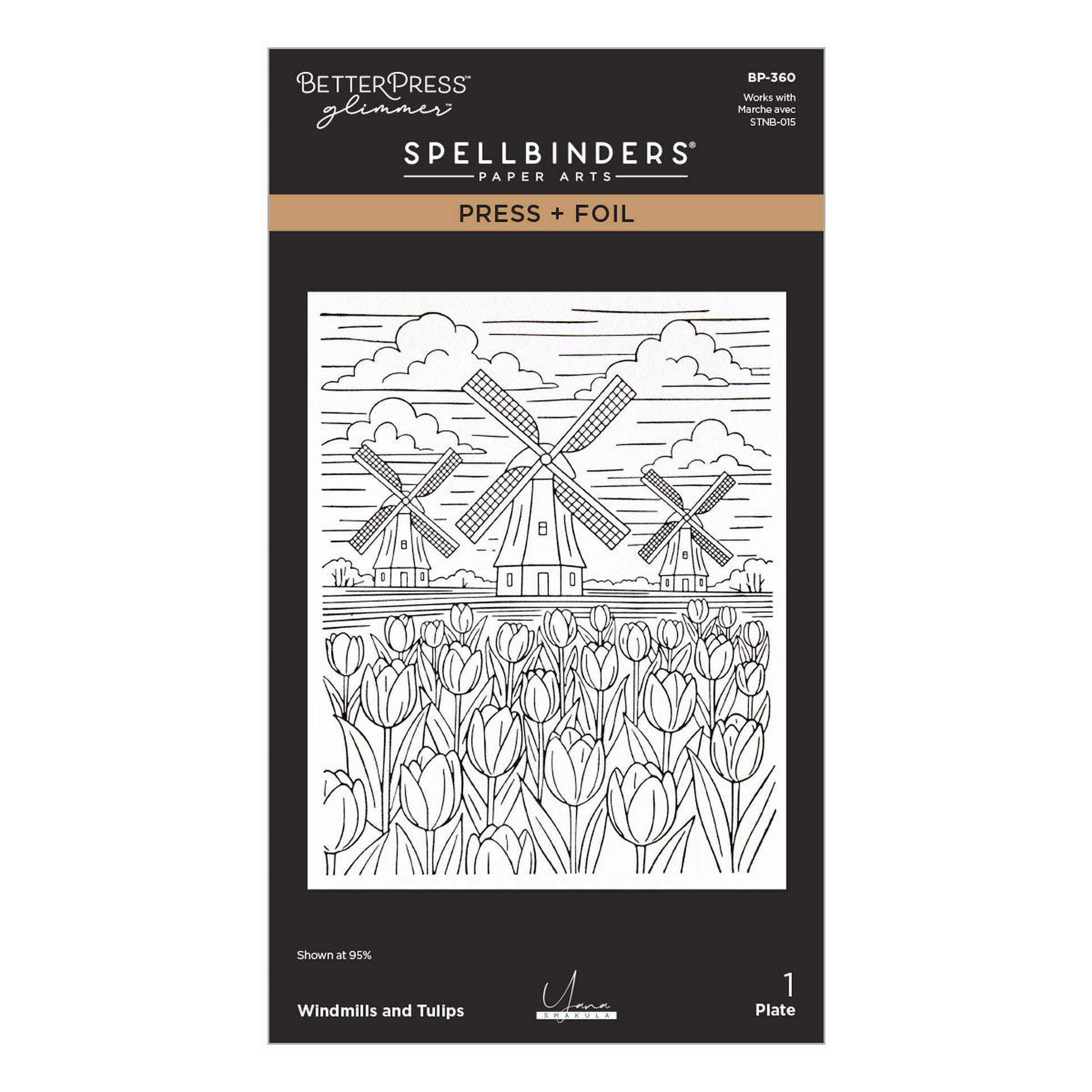 Yana's Tulips - Windmills and Tulips