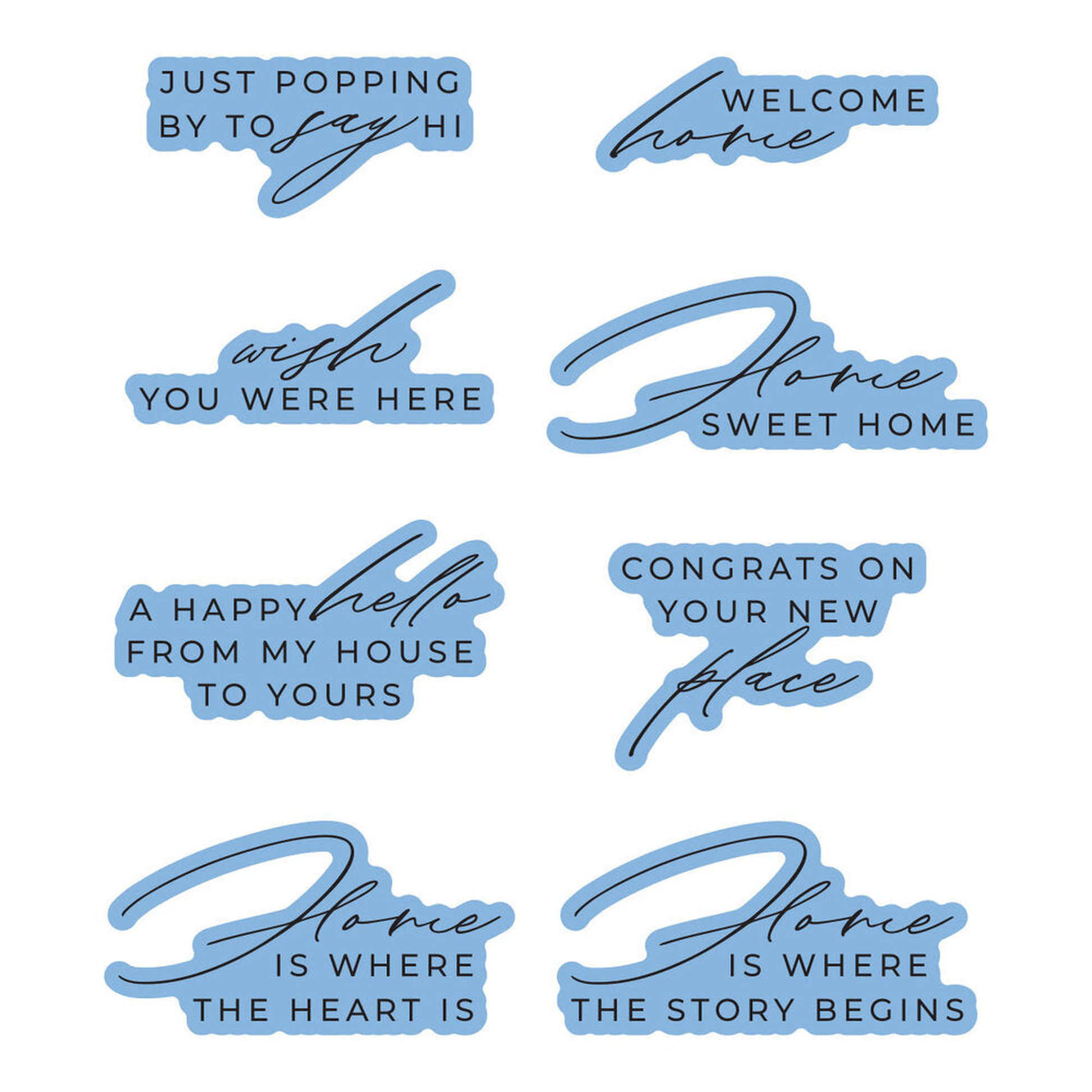 Everyday City Holiday - Welcome Home Sentiments