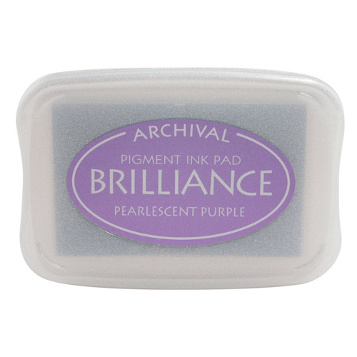 Brilliance Ink Pad Pearlescent Purple