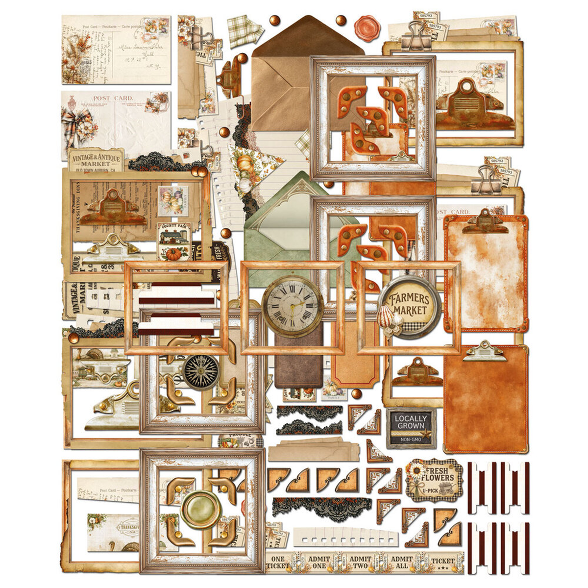 Season's Bounty Ephemera Set