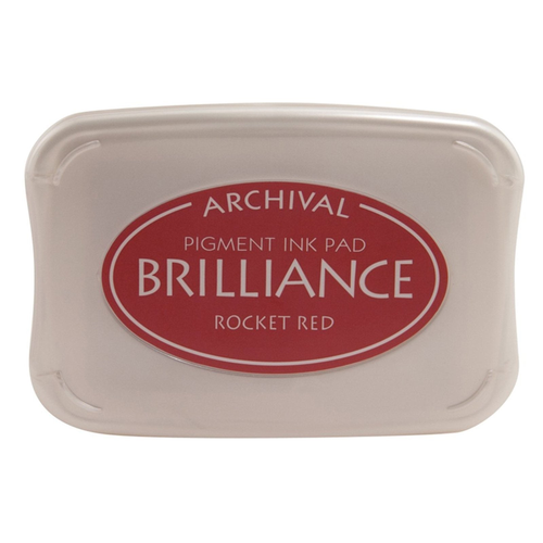 Brilliance Ink Pad Rocket Red