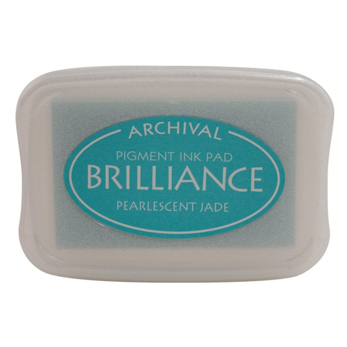 Brilliance Ink Pad Pearlescent Jade