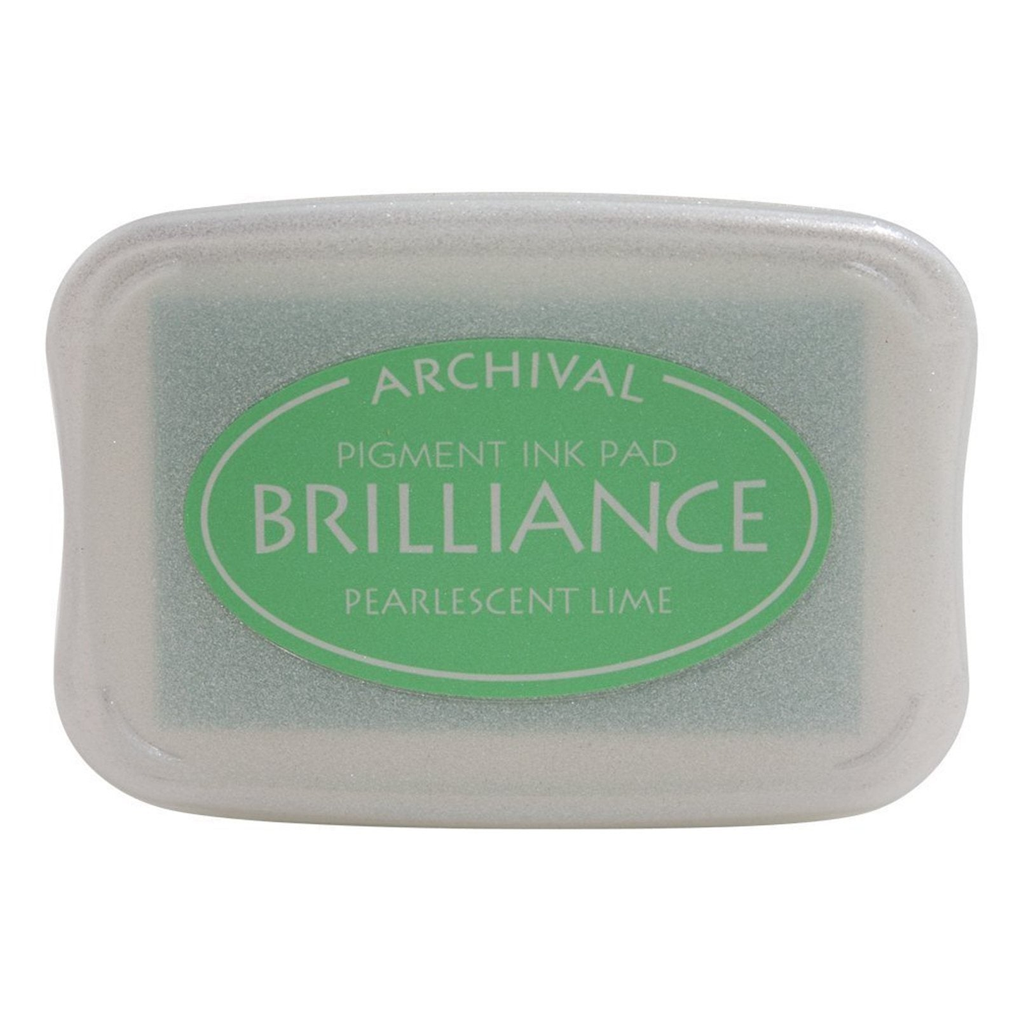 Brilliance Ink Pad Pearlescent Lime