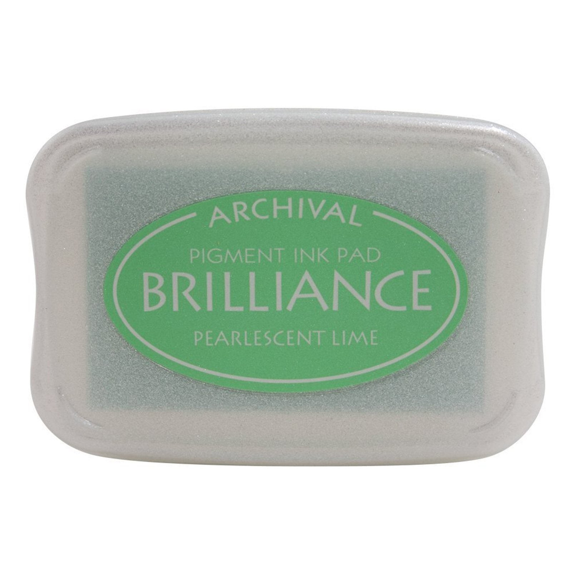 Brilliance Ink Pad Pearlescent Lime