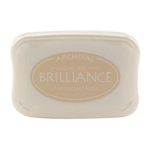 Brilliance Ink Pad Pearlescent Beige