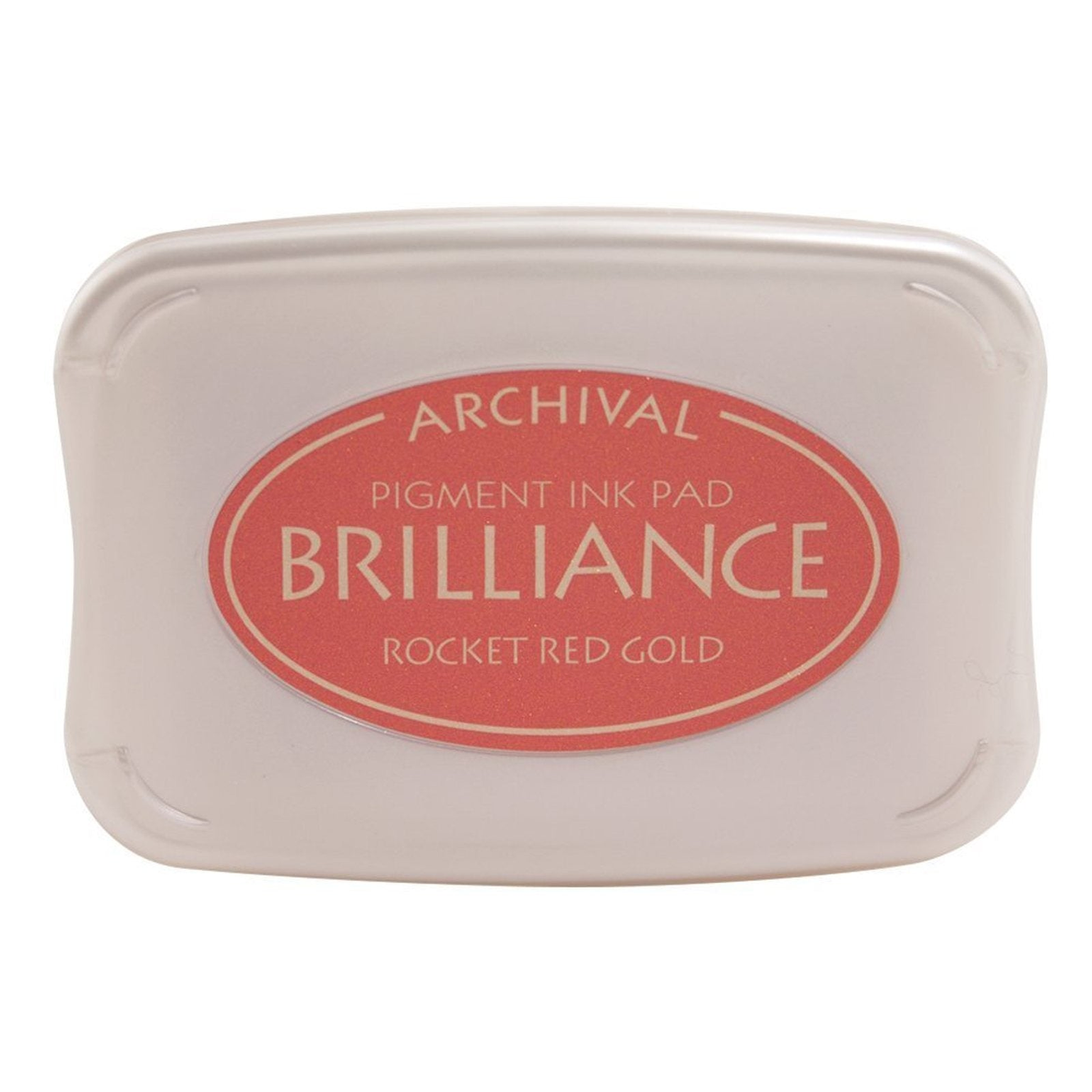 Brilliance Ink Pad Rocket Red Gold