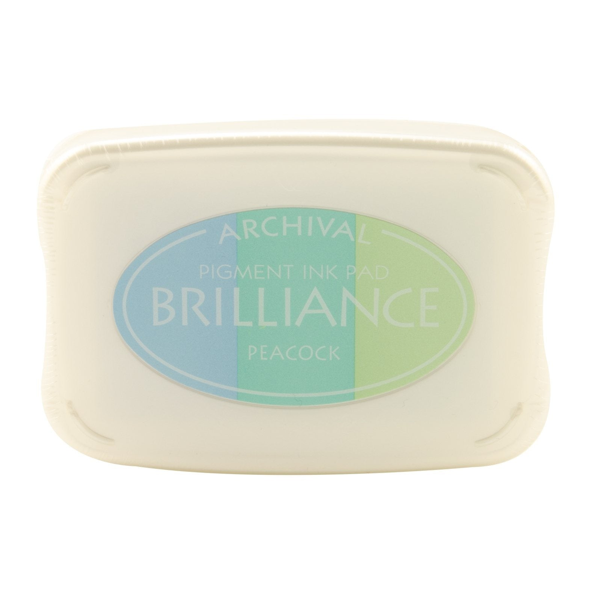 Brilliance Ink Pad 3-color Peacock