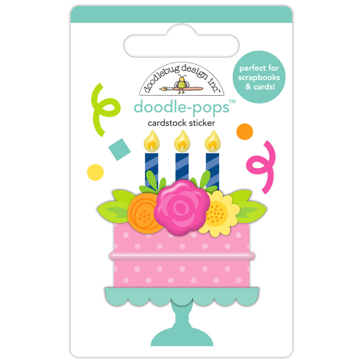 Cupcakes & Candles Doodle-Pops Birthday Cake