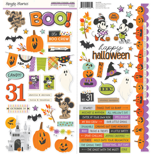 Say Cheese Classic Mouse Halloween Icons