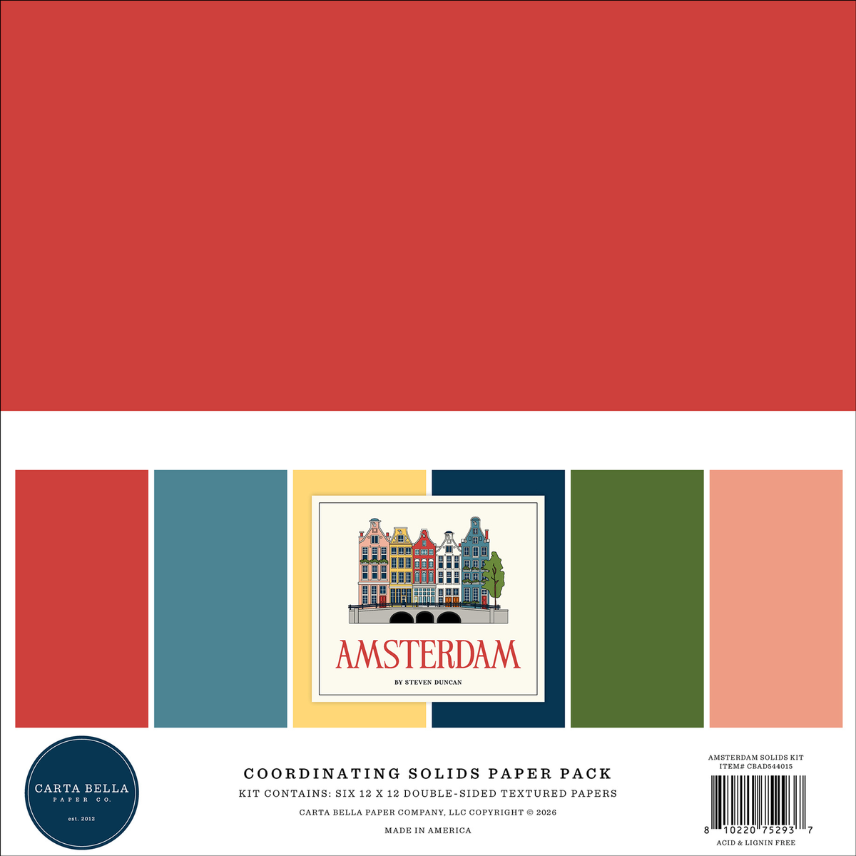 Amsterdam Coordination Solids Paper Pack
