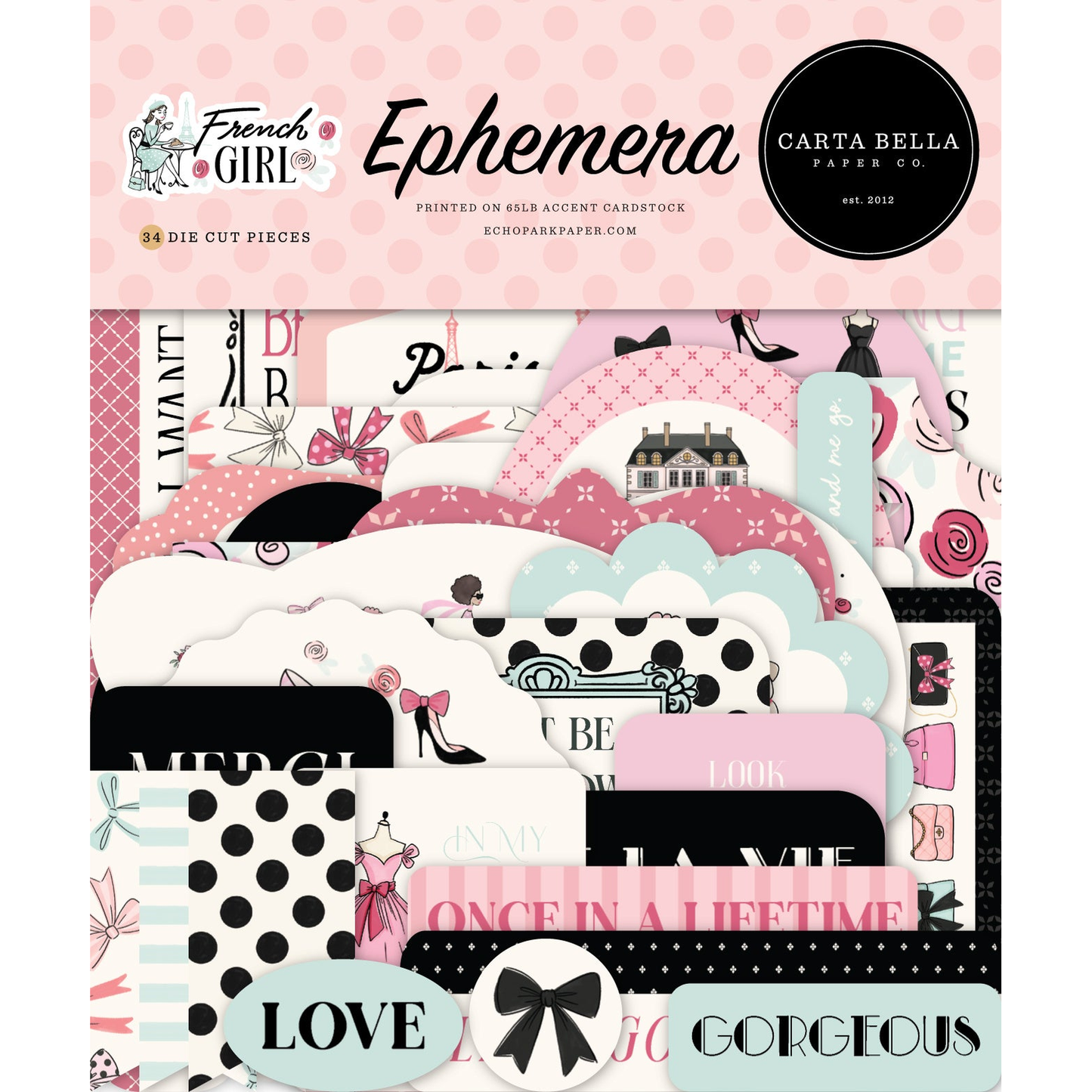 French Girl Ephemera