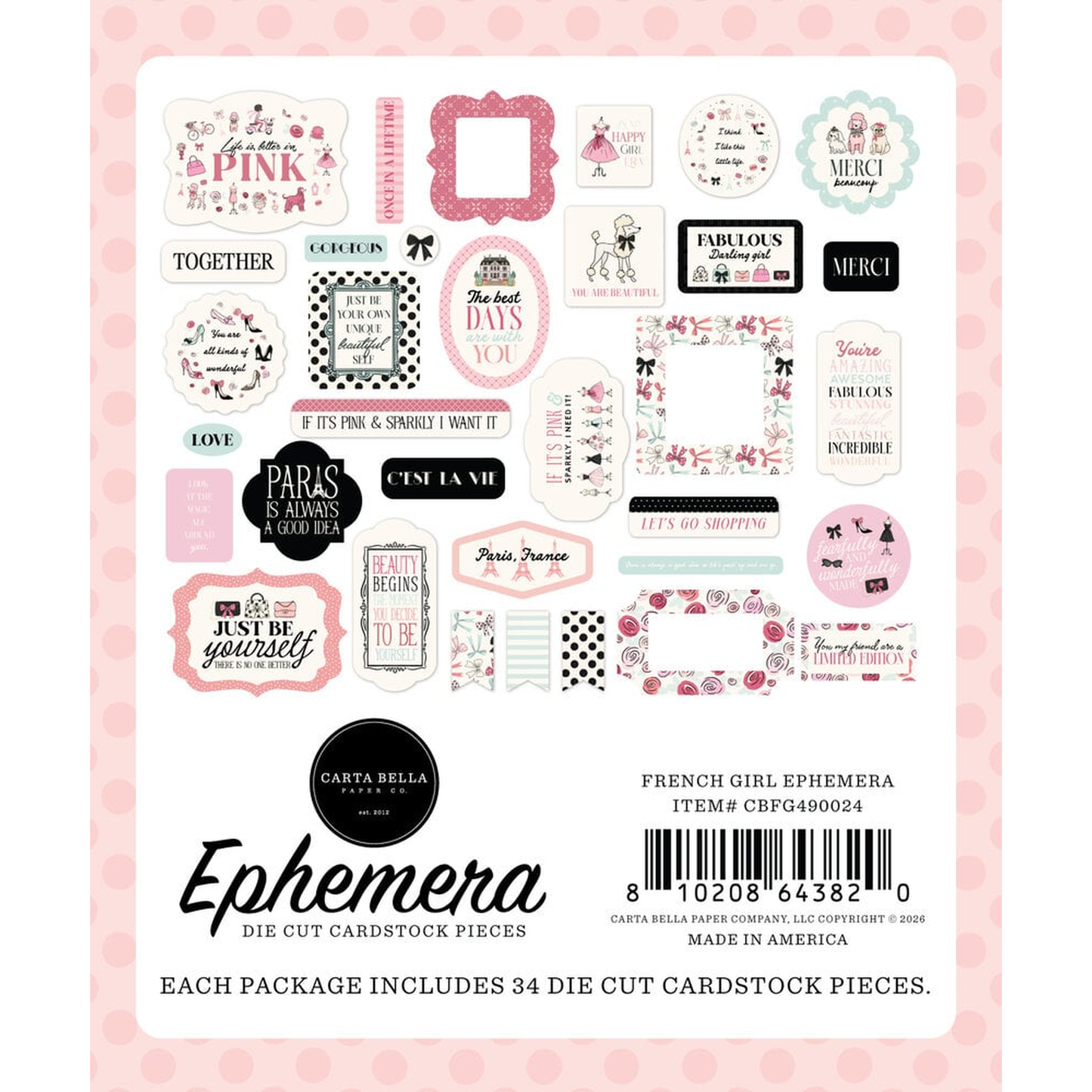 French Girl Ephemera