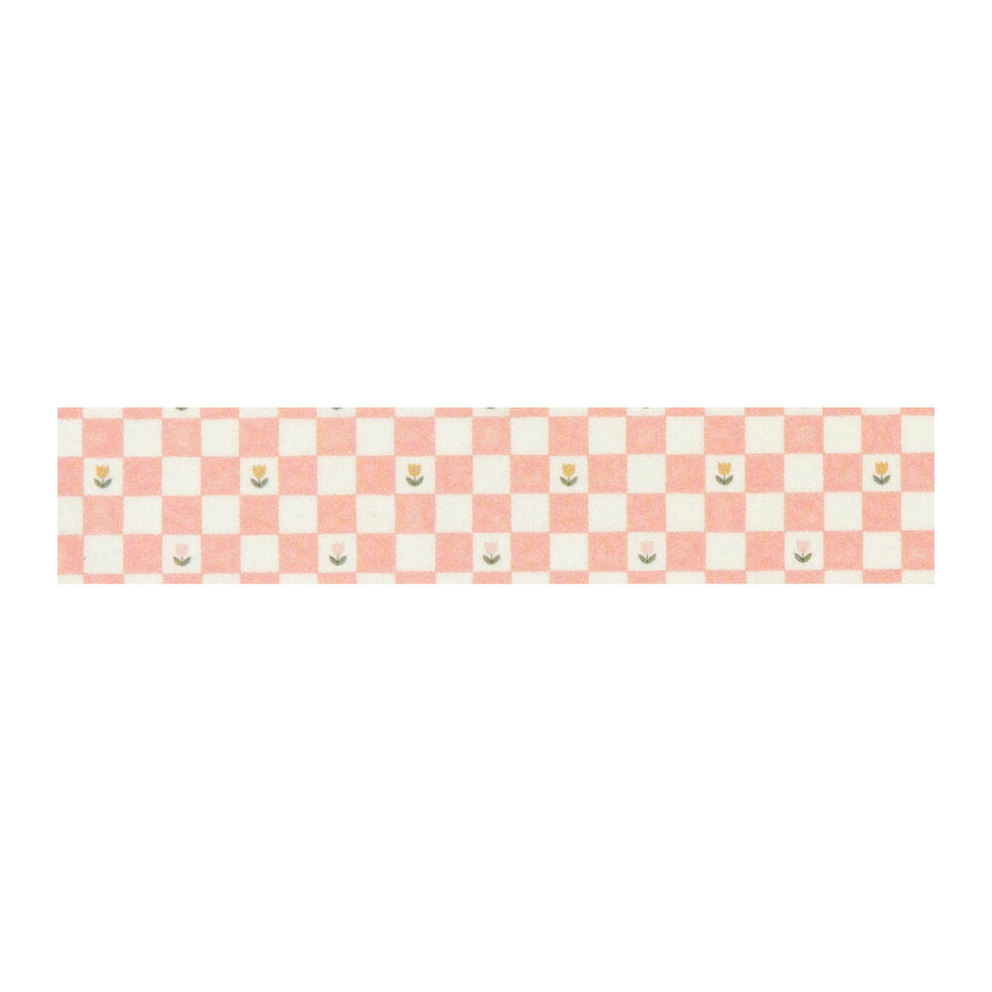 Silly Goose - Pink Painted Checkboard