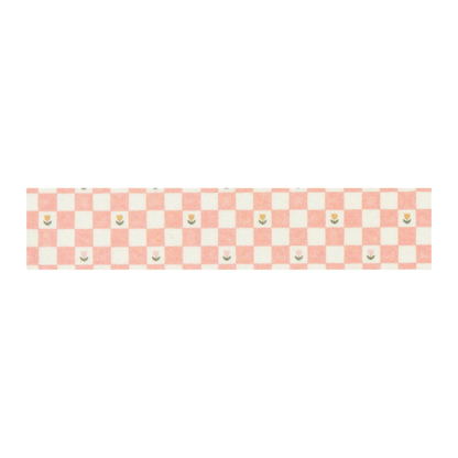 Silly Goose - Pink Painted Checkboard