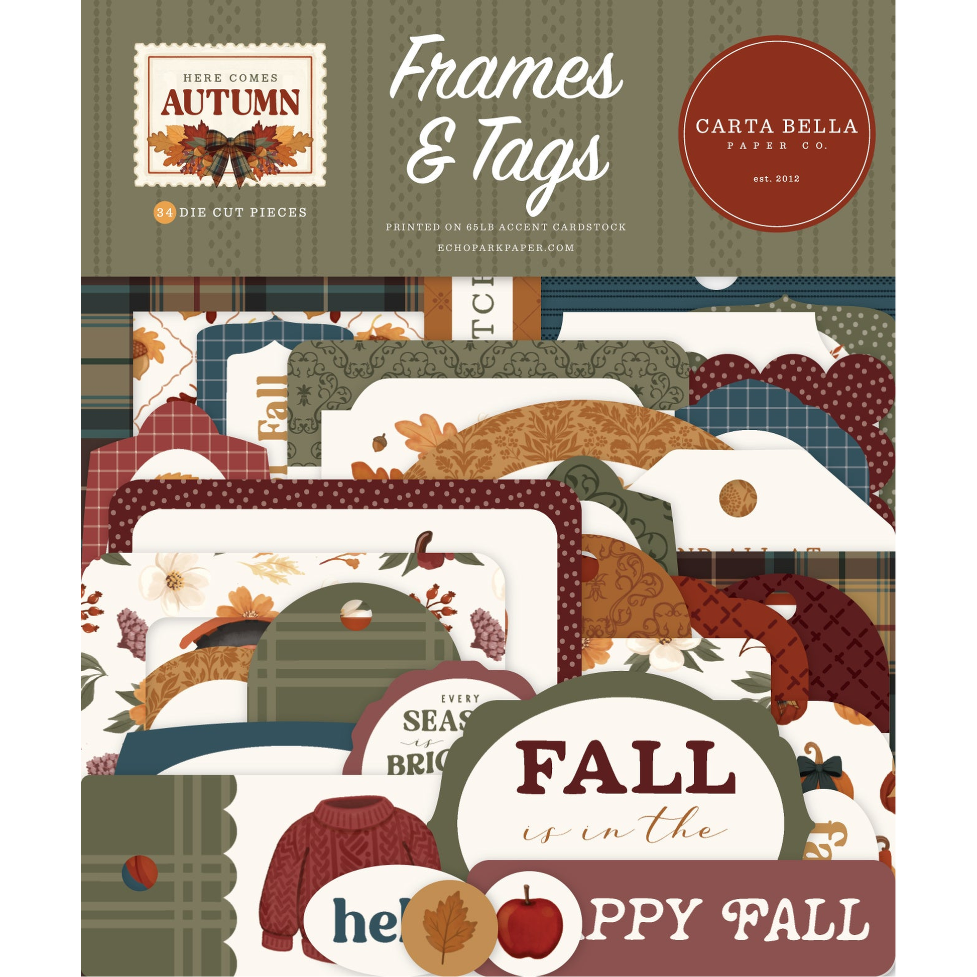 Here Comes Autumn Frames & Tags