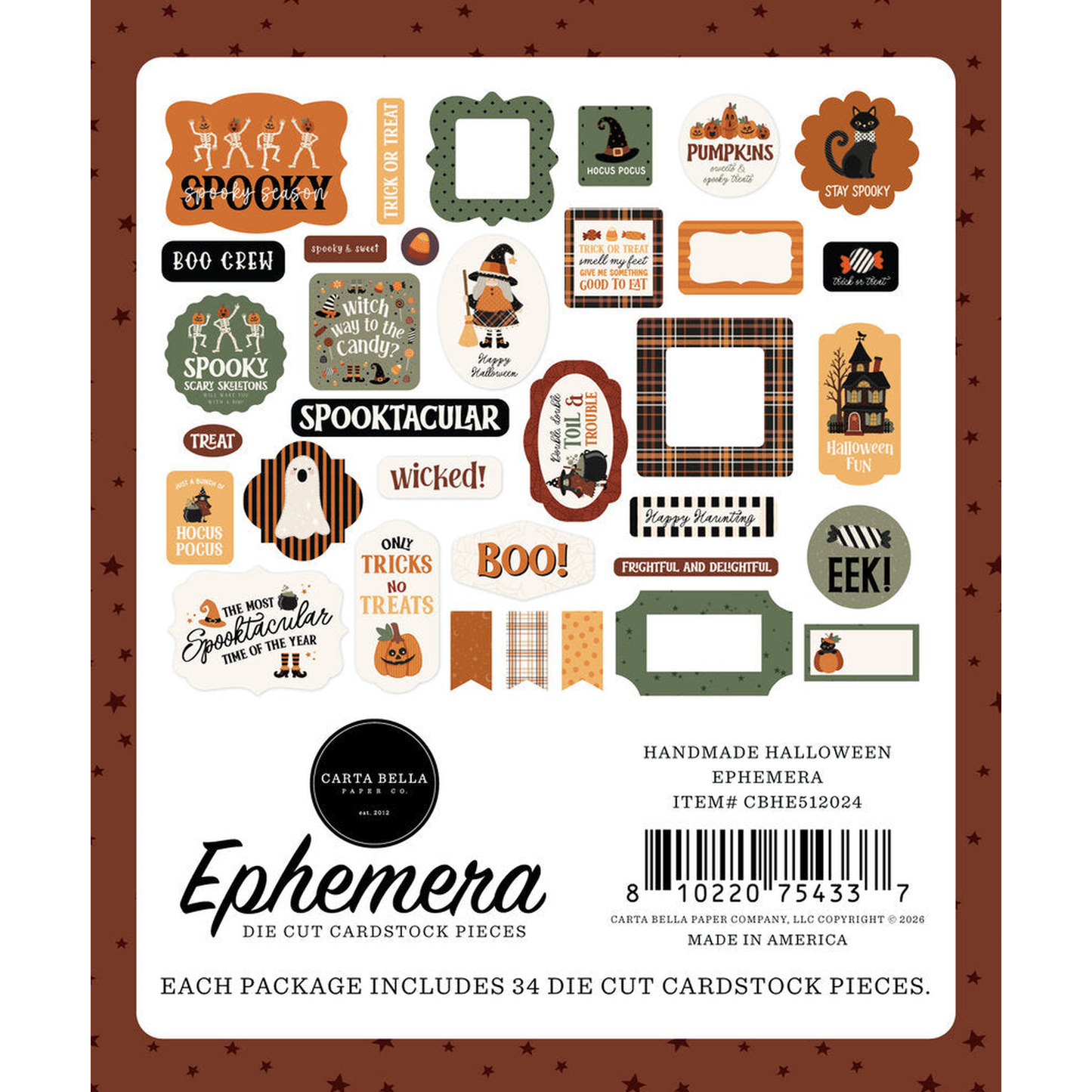 Handmade Halloween Ephemera