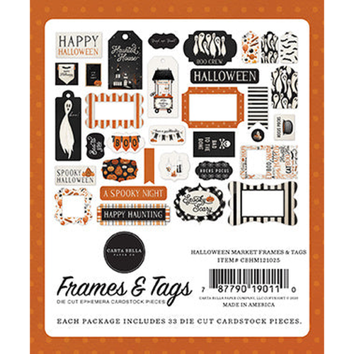 Halloween Market Frames & Tags